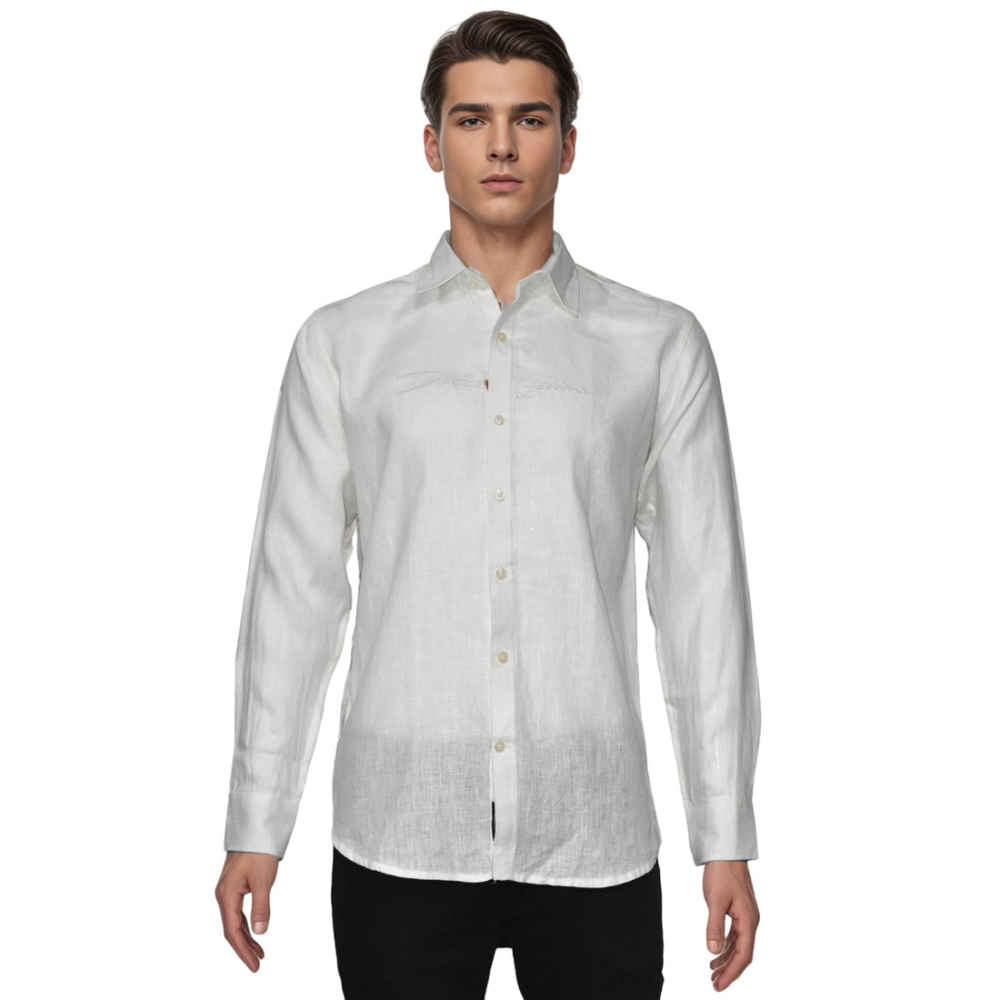 Dolce & Gabbana White Premium Plain Shirt-6