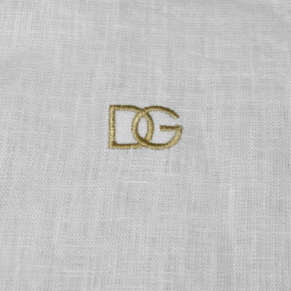 Dolce & Gabbana Embroidered logo White Premium Shirt-3