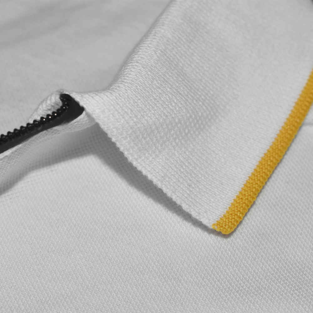 Balmain White Contrast Tipping Premium T-shirt-4