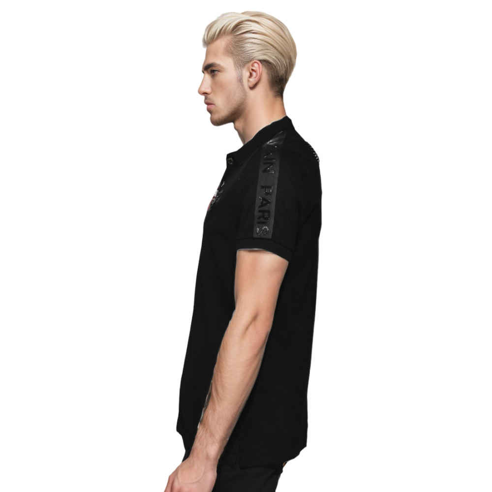 Balmain Black Premium Quality Cotton T-shirt-2
