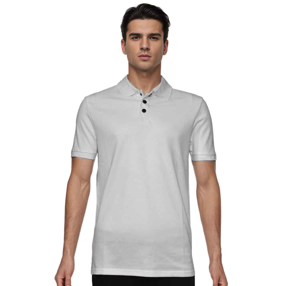 Balmain White Premium Luxury T-shirt-thumb-0