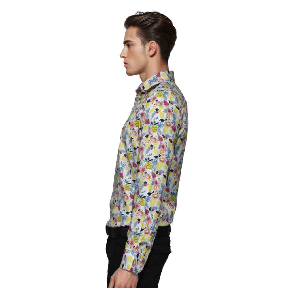 Dior Fruits Printed Premium Cotton Shirt-2