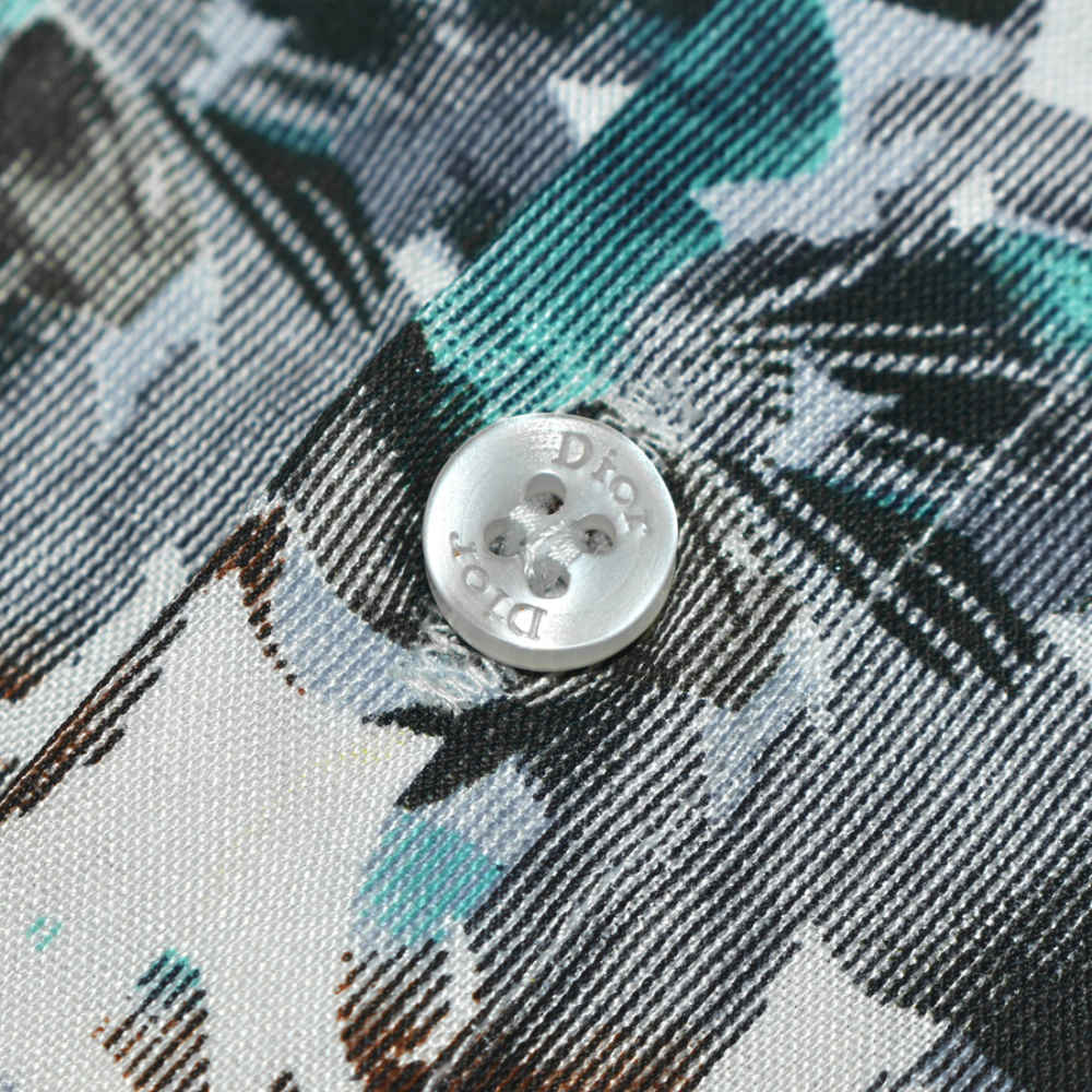 Christian Dior Flower Printed Premium Shirt-3