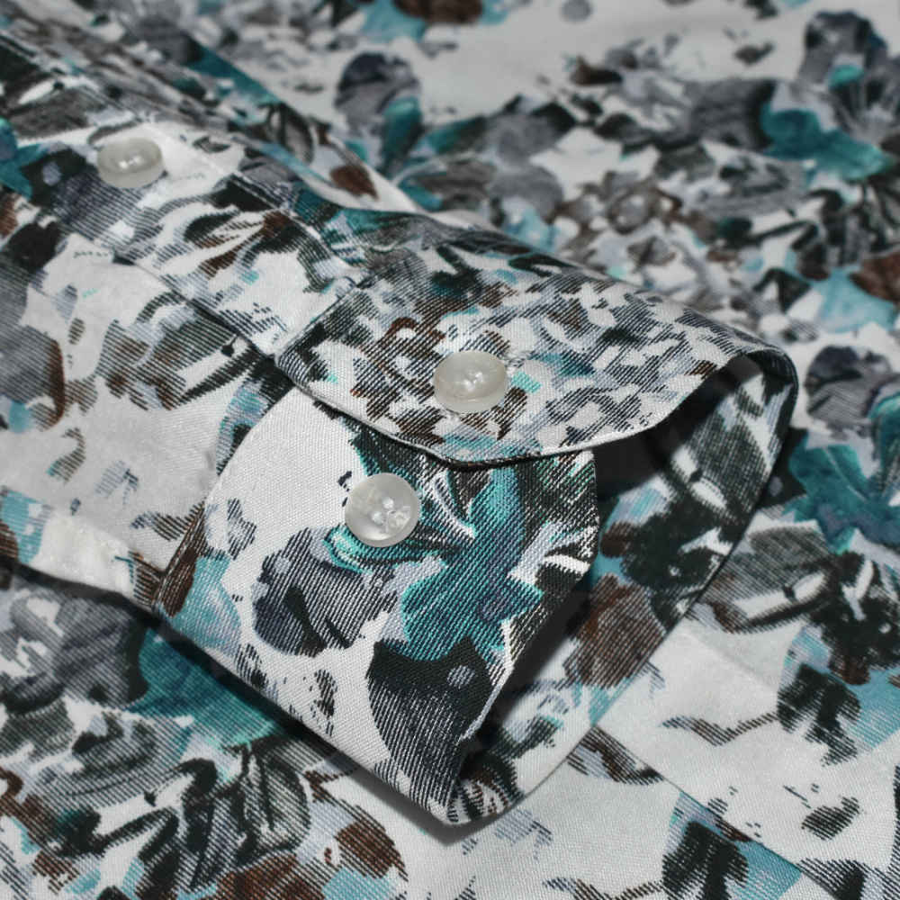 Christian Dior Flower Printed Premium Shirt-5