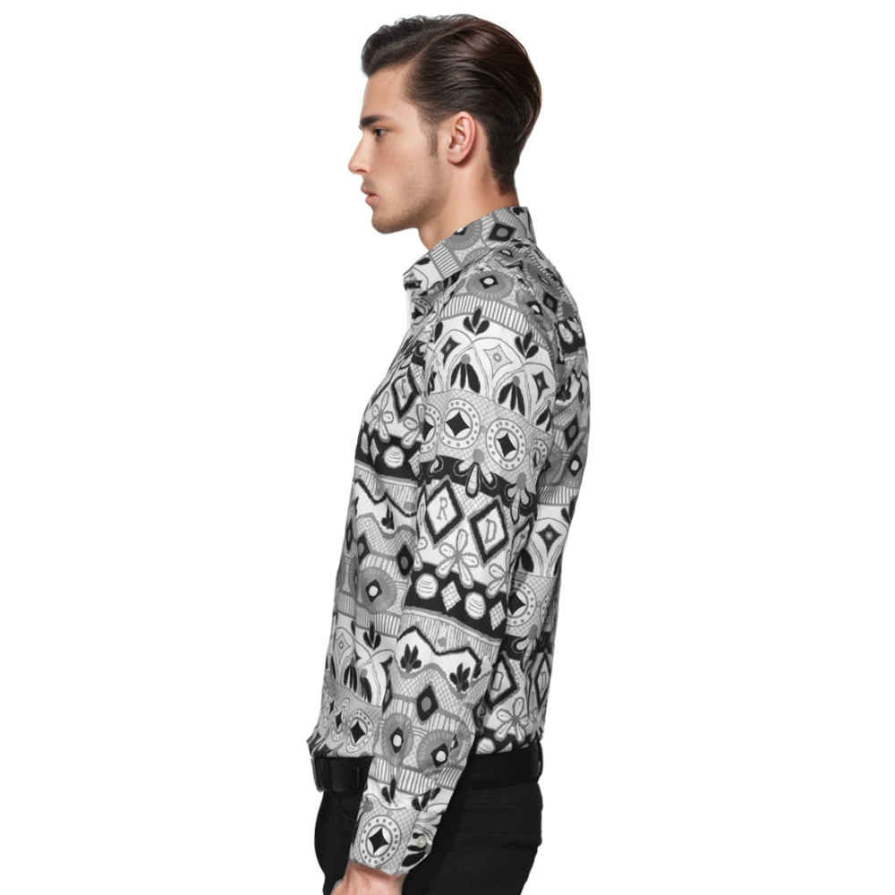 Christian Dior Printed Premium Cotton Shirt-2