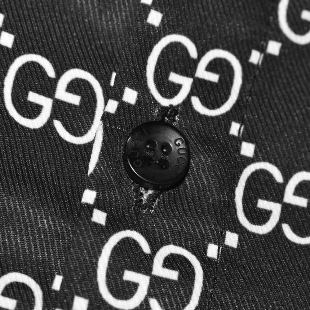 Gucci Printed Black Premium Quality Shirt-3