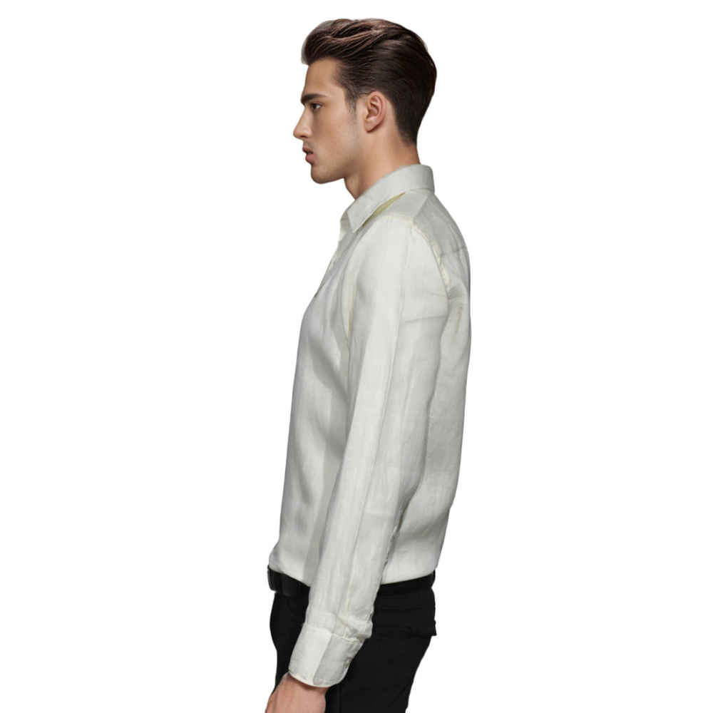 Gucci Embroidered Cream Premium Shirt-2
