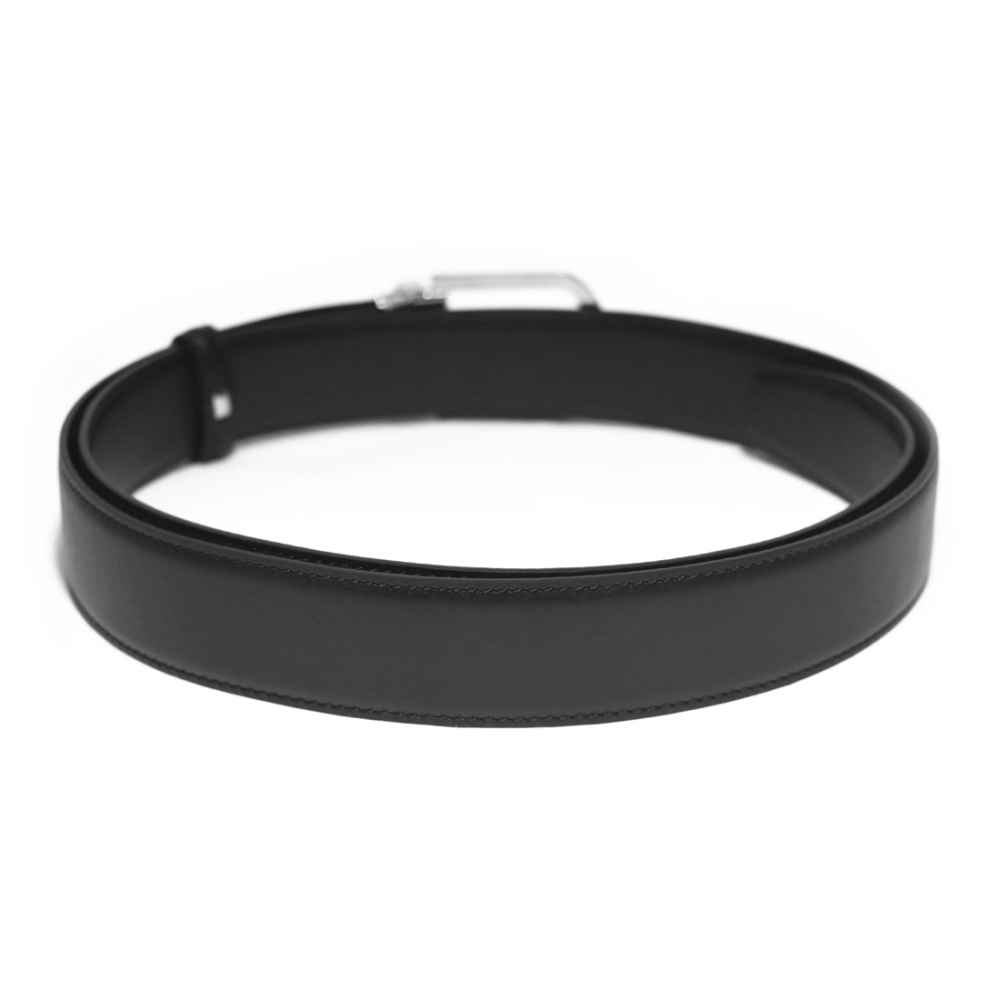 Montblanc Grey Belt with Horseshoe Buckle-1