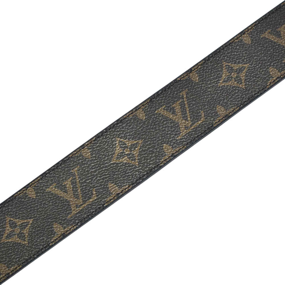 Louis Vuitton Brown Premium Leather Belt-thumb-2