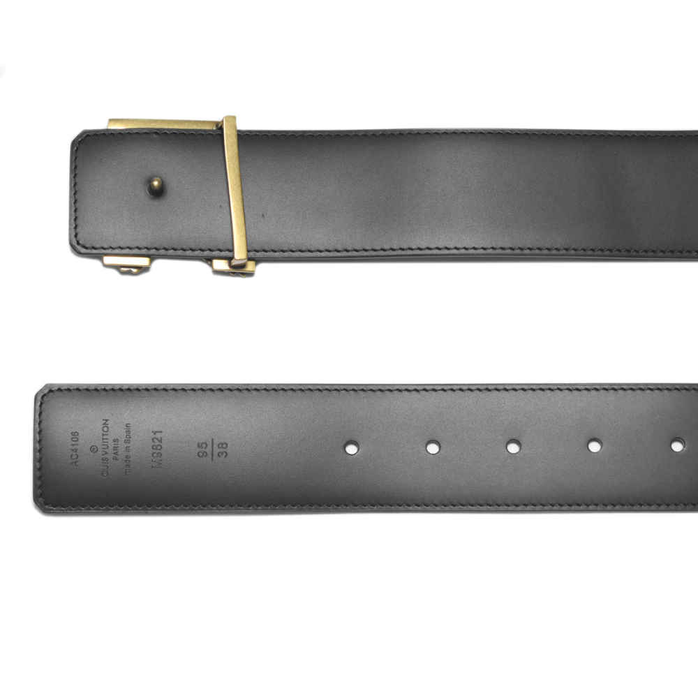 Louis Vuitton Brown Premium Leather Belt-thumb-4