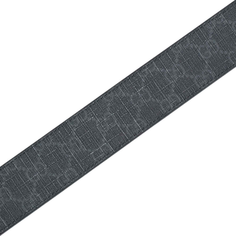 Gucci Black Premium Leather Belt-thumb-2