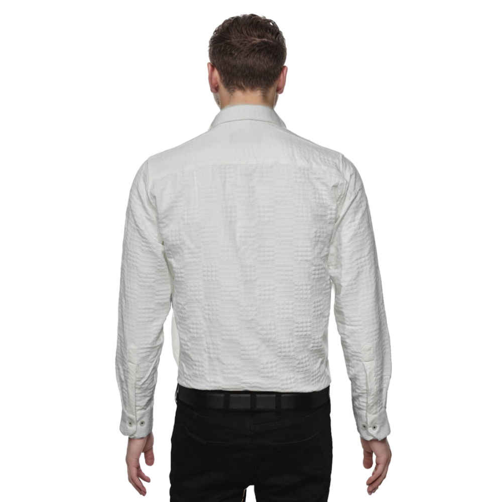 Prada White Premium Luxury Cotton Shirt-1