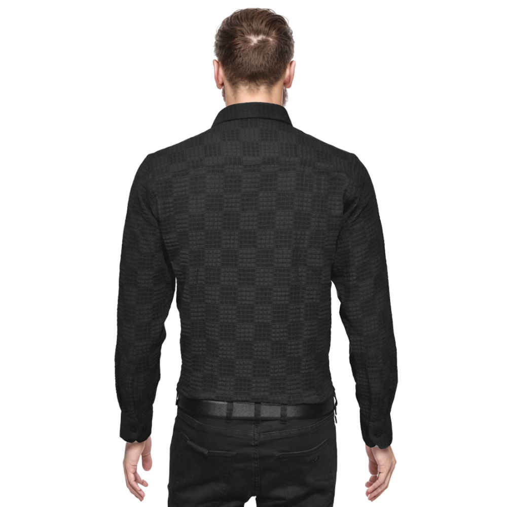 Prada Black Premium Luxury Cotton Shirt-1