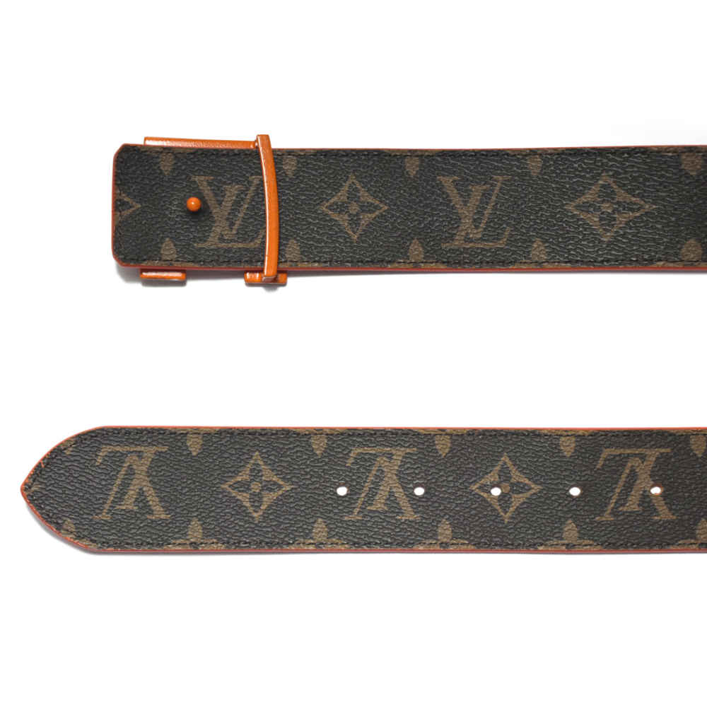 Louis Vuitton Orange Premium Quality Belt-thumb-4