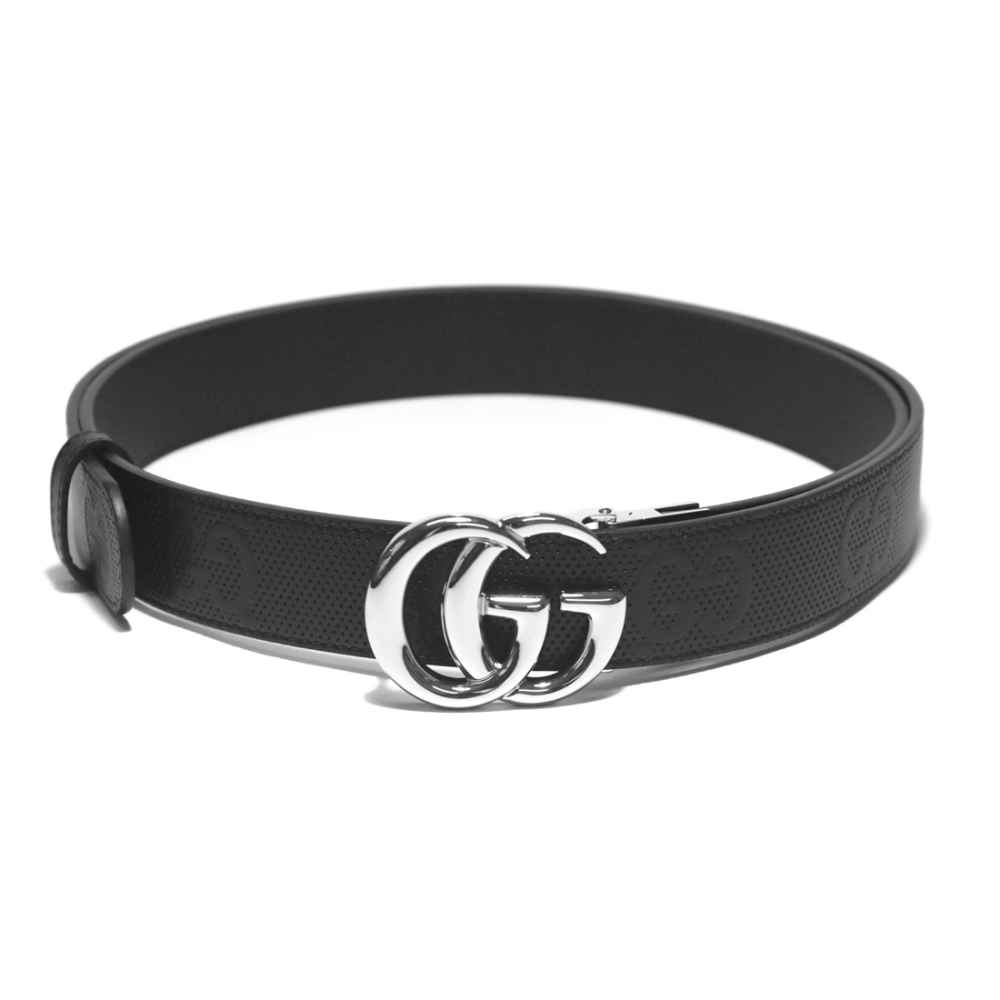 Gucci GG Marmont Embossed Belt-thumb-0