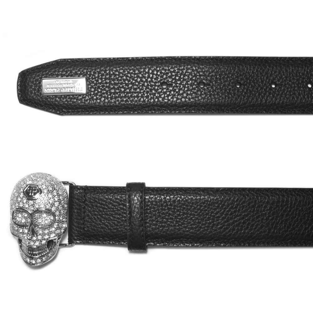 Philipp Plein Belt Skull Crystal-3