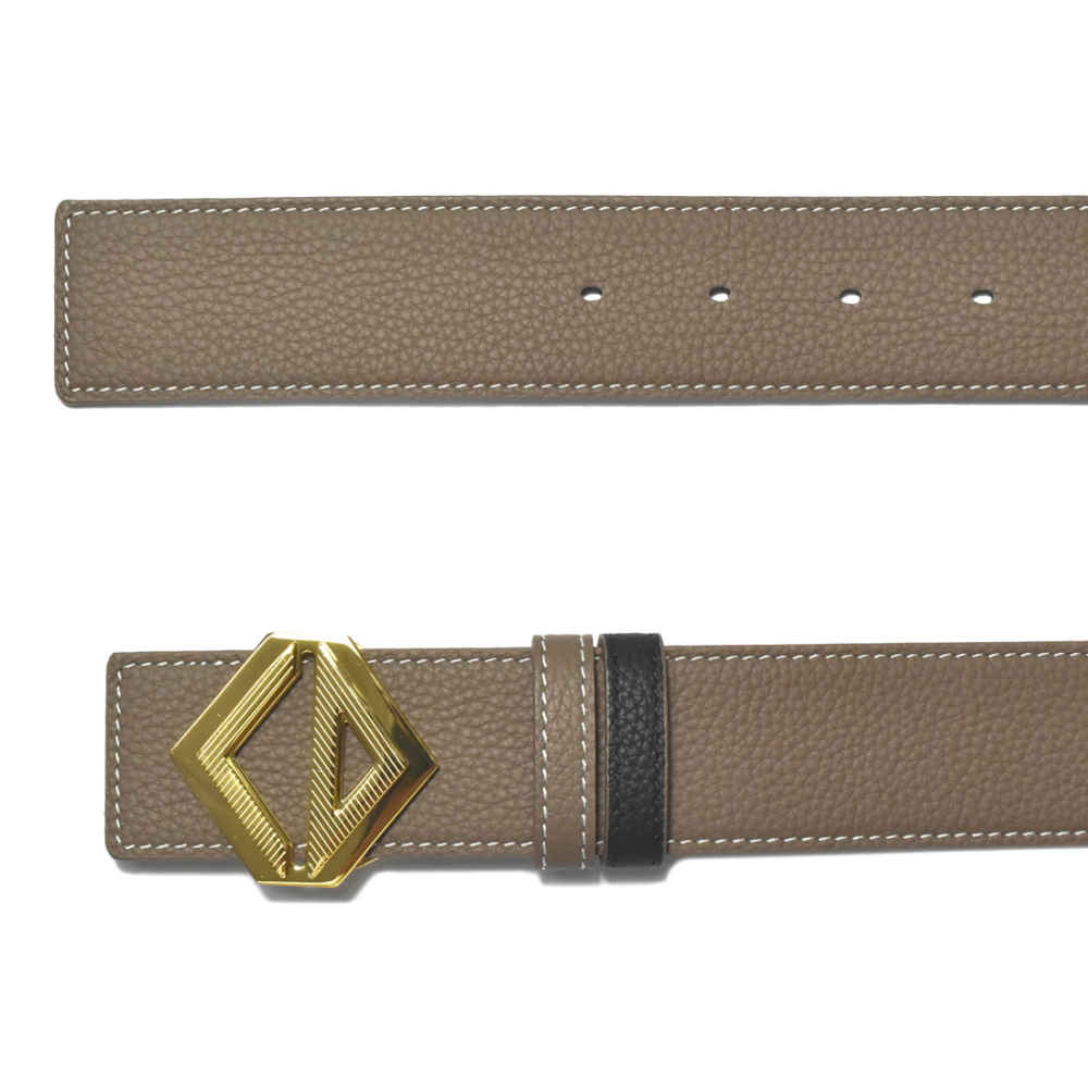 Christian Dior Brown Reversible Leather Belt-3