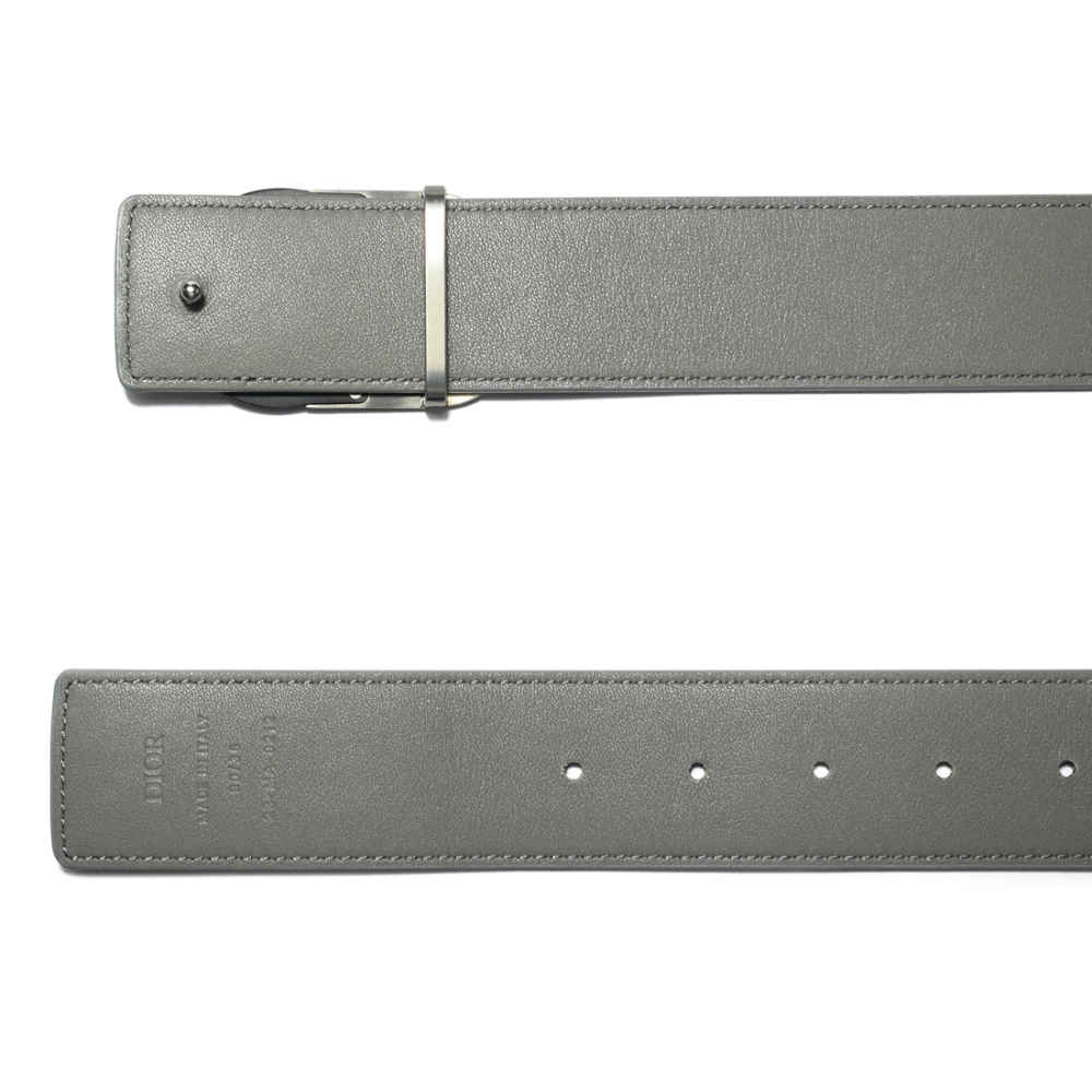 Dior CD Diamond Print Reversible Belt-thumb-4