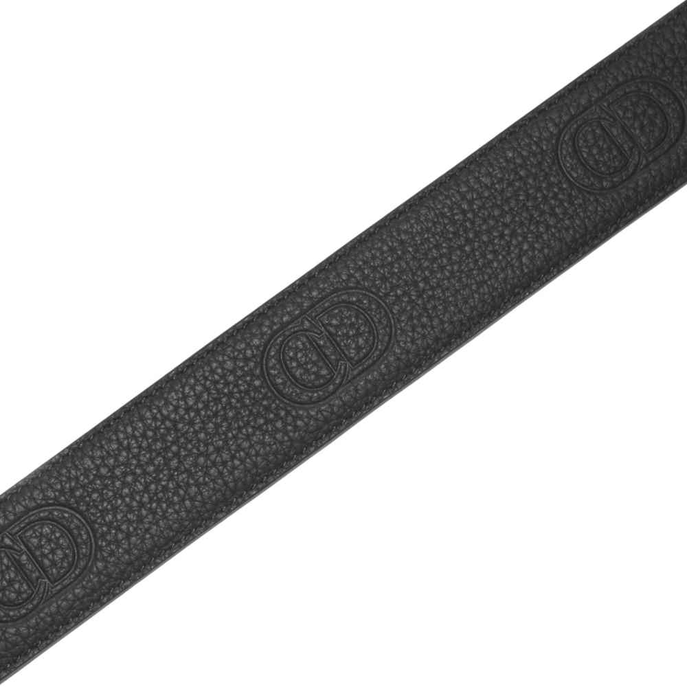 Dior CD Silver Premium Leather Belt-thumb-2