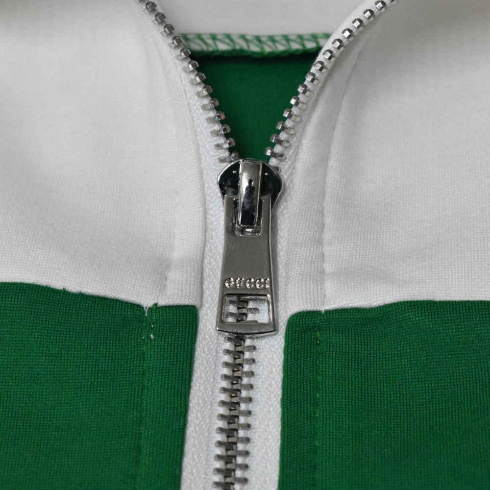 Gucci White & Green Premium Quality Track Suit-thumb-8