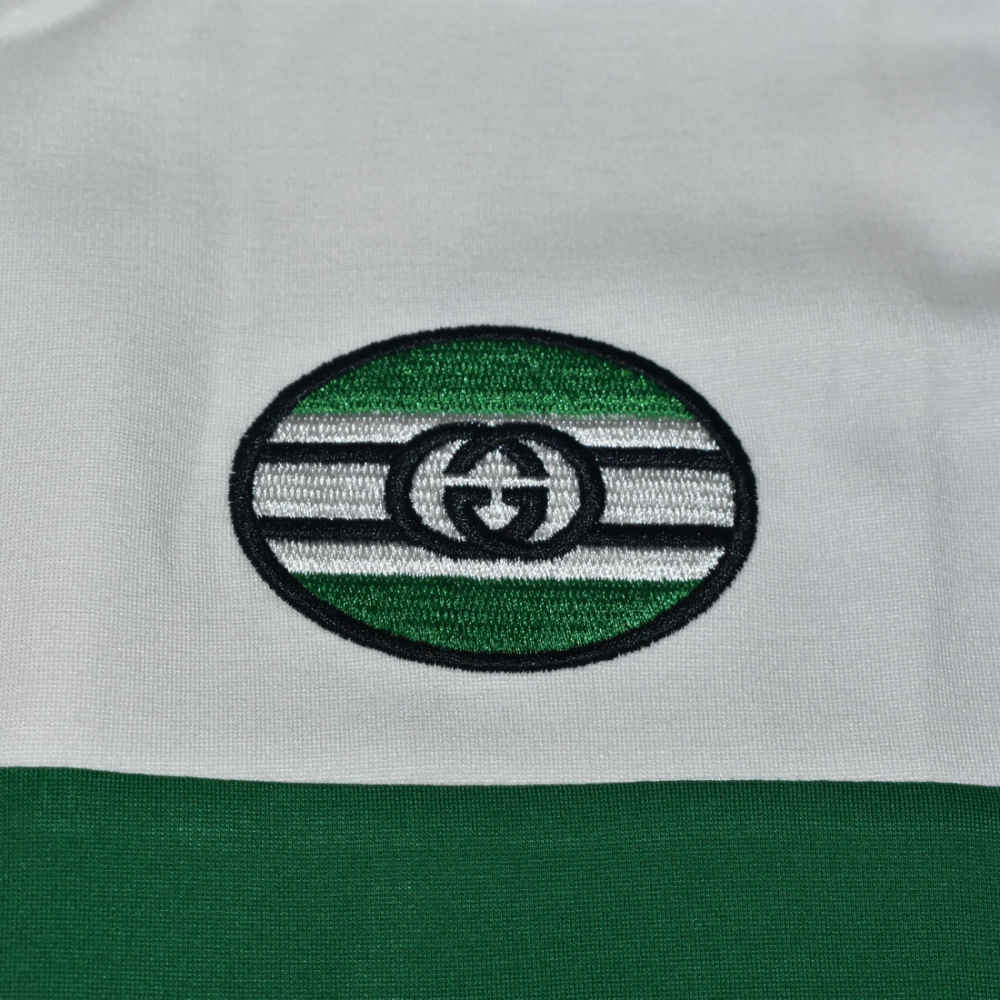 Gucci White & Green Premium Quality Track Suit-thumb-7