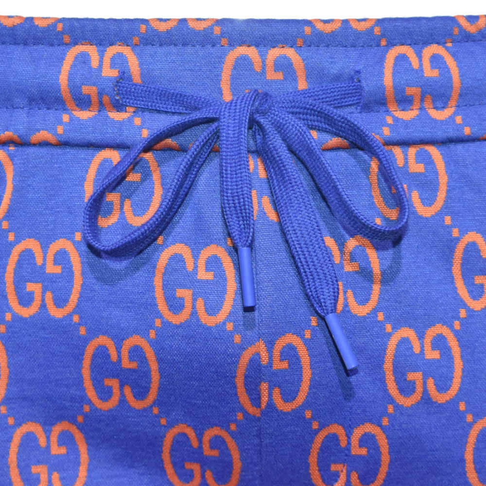 Gucci Blue Premium Quality Canvas Tracksuit-thumb-11