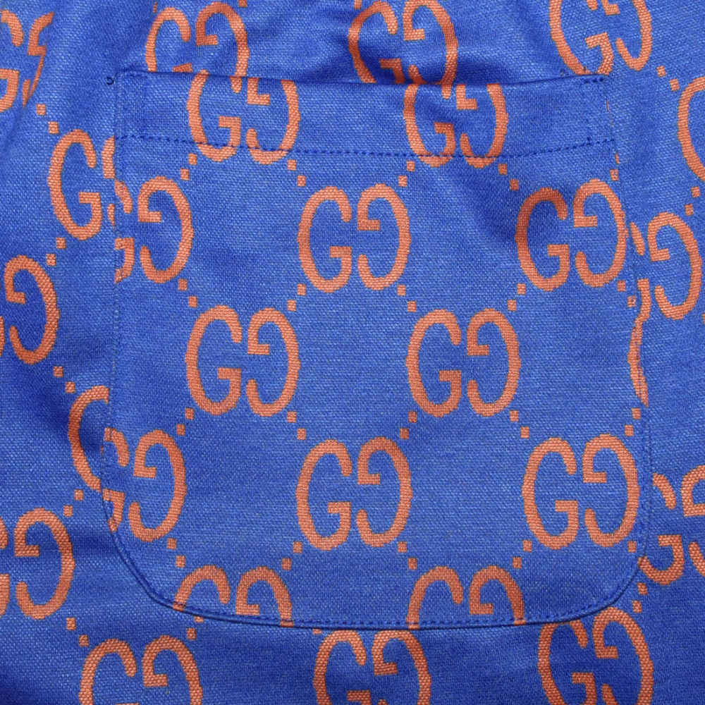 Gucci Blue Premium Quality Canvas Tracksuit-thumb-12