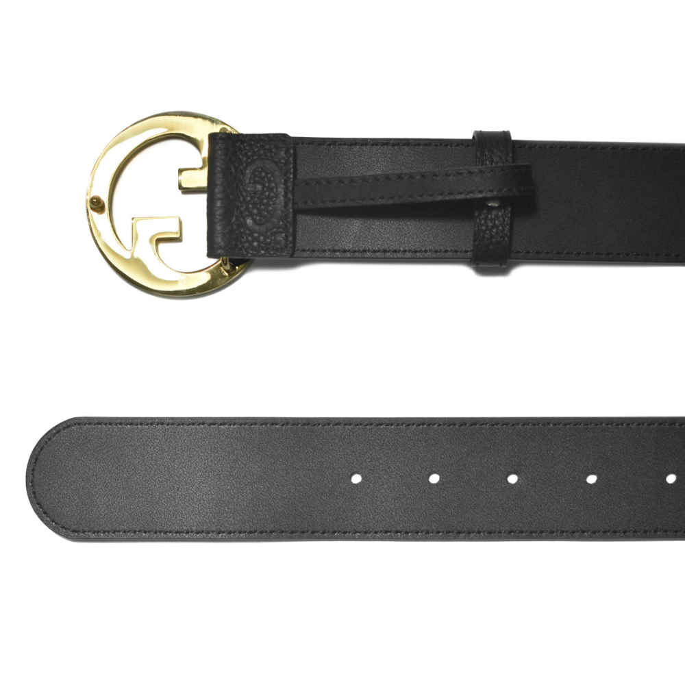 Gucci Black Blondie Thin Belt-thumb-4