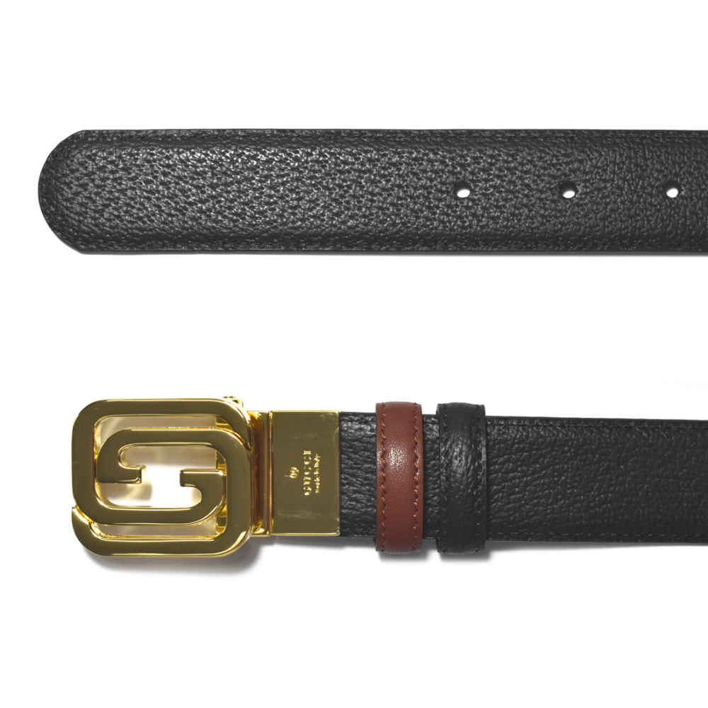 Gucci Black Golden Premium Quality Belt-thumb-3