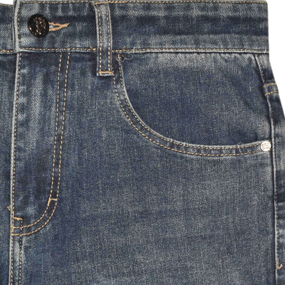 Burberry Blue Premium Cotton Denim Jeans-thumb-1