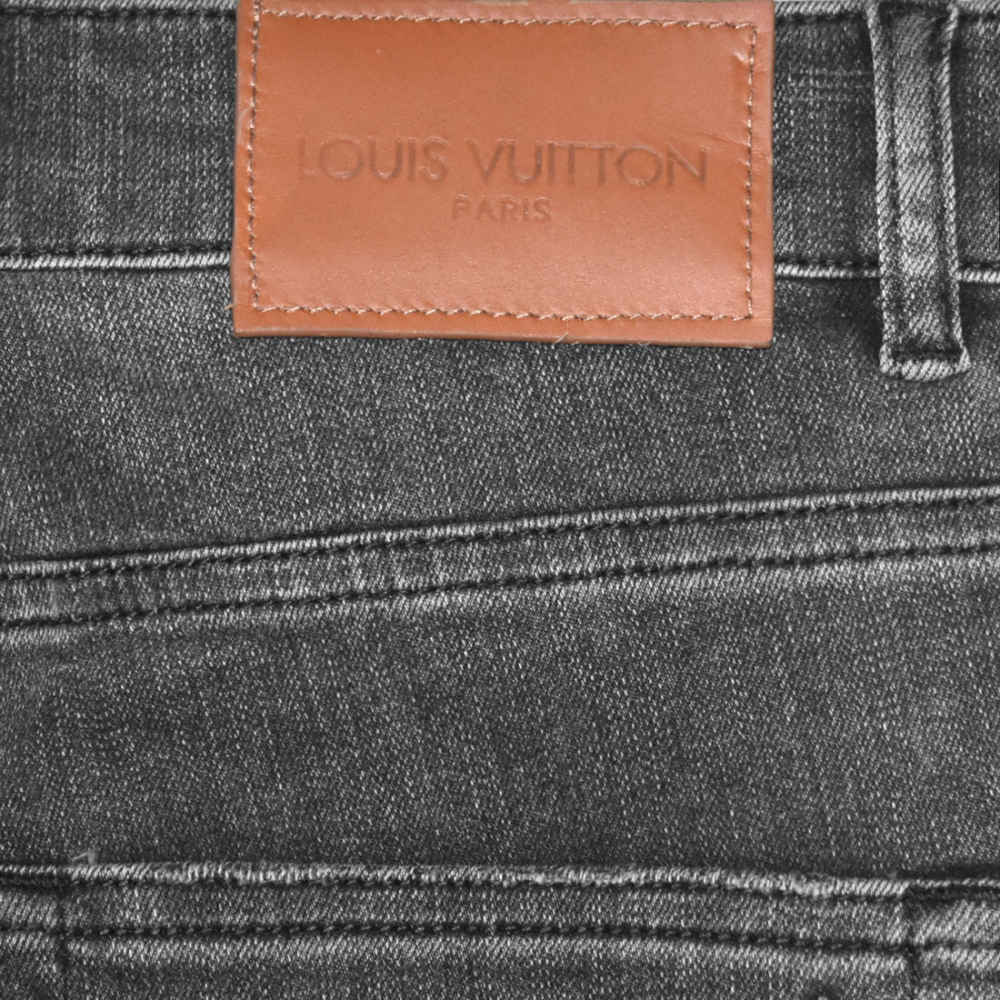 Louis Vuitton Black Premium Quality Jeans-4