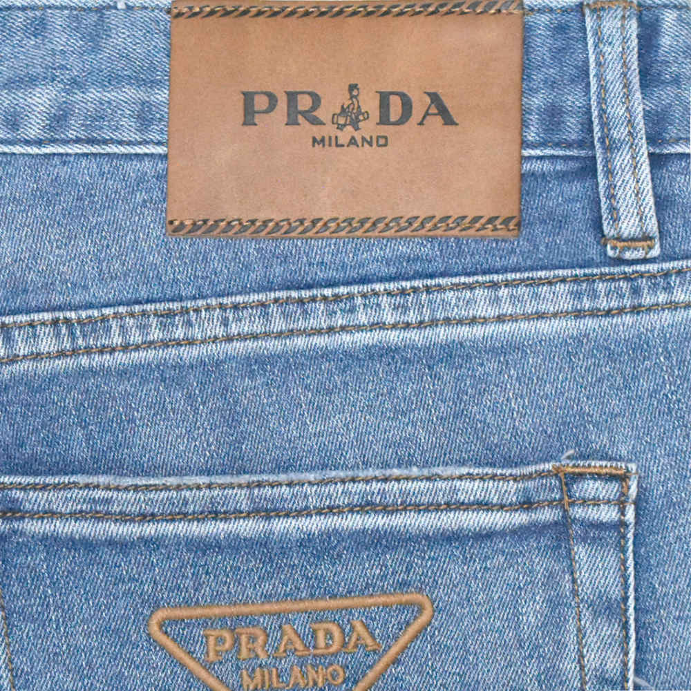 Prada Blue Premium Quality Jeans-4