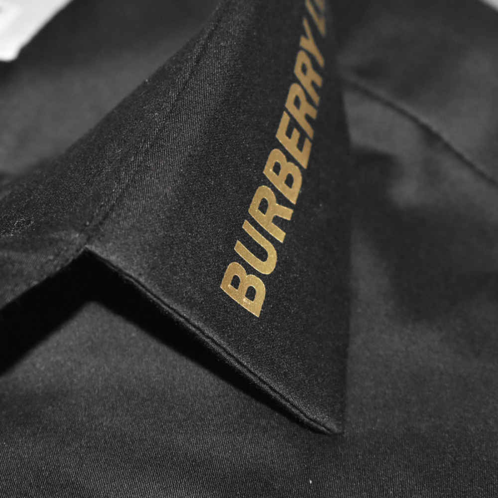 Burberry TB Tiger Embroidered Black Premium Shirt-4