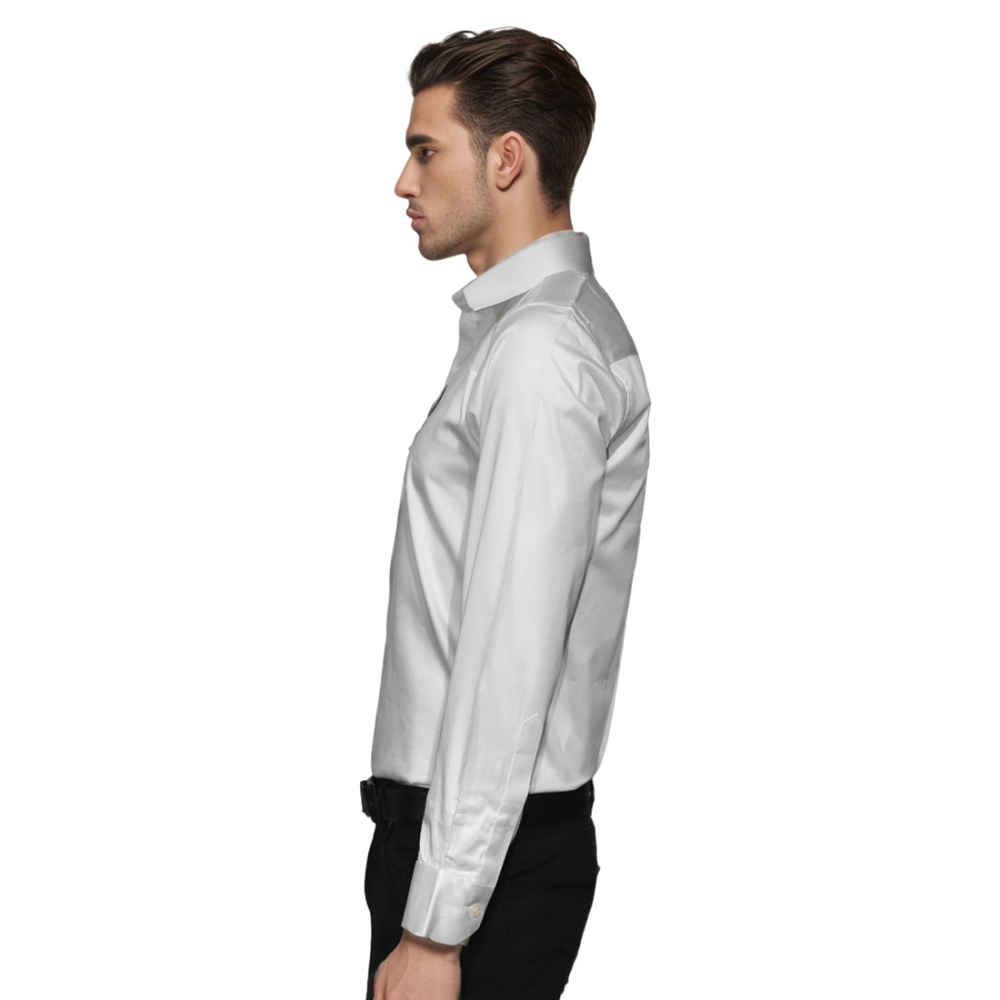 Versace Embroidered logo White Shirt-2