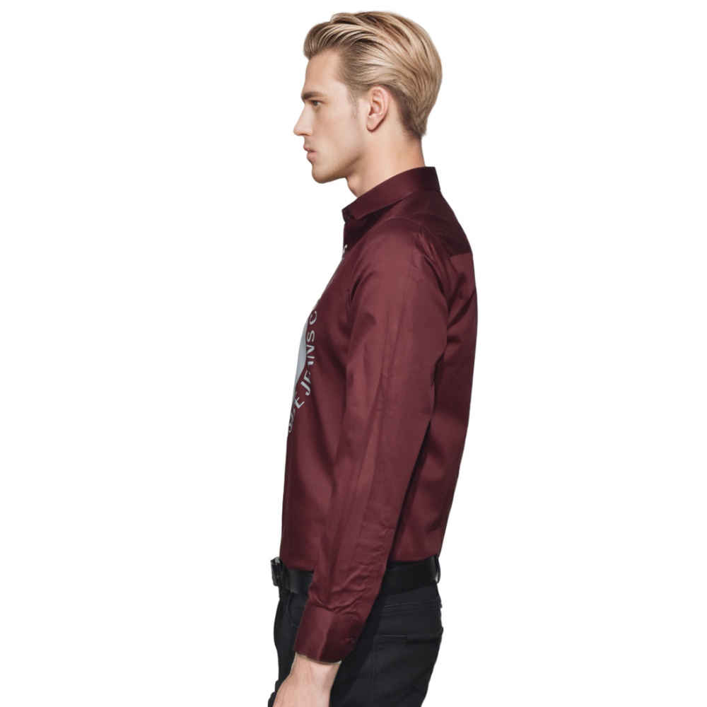 Versace Wine Jeans Couture Premium Shirt-2