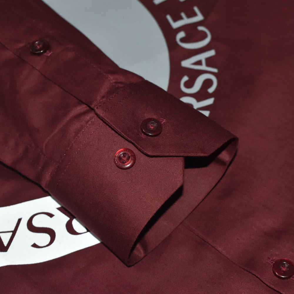 Versace Wine Jeans Couture Premium Shirt-5