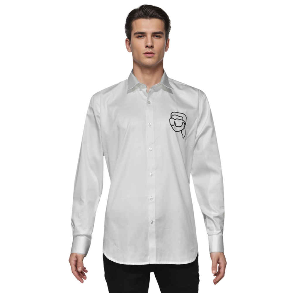 Karl Lagerfeld White Premium Quality Luxury Shirt-6
