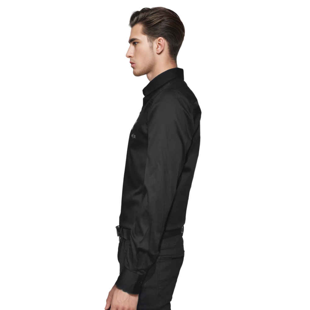 Armani Exchange Black Premium Quality Shirt-2