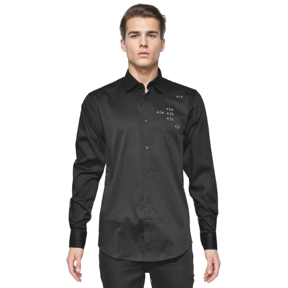 Armani Exchange Black Premium Quality Shirt-6