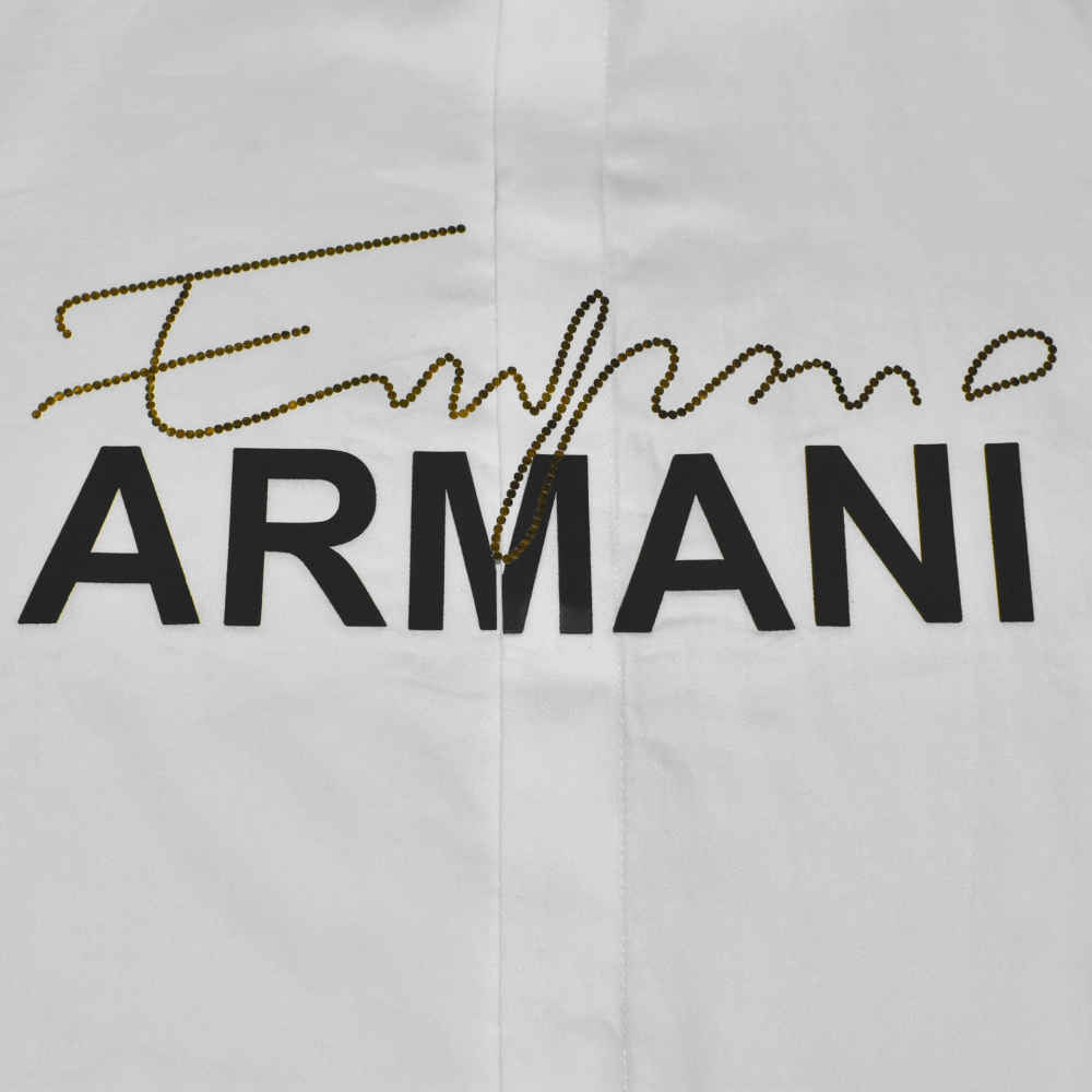 Emporio Armani White Premium Quality Shirt-3