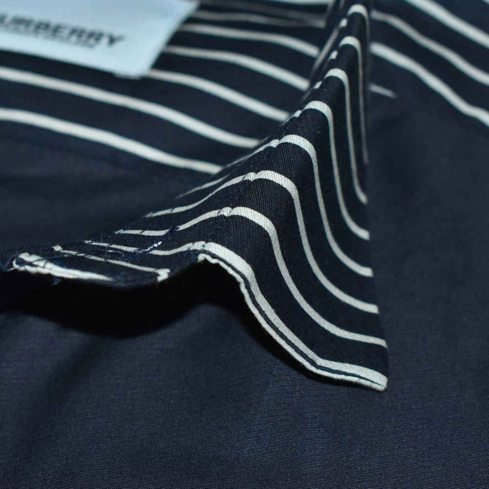 Burberry TB Embroidered Blue Premium Shirt-4