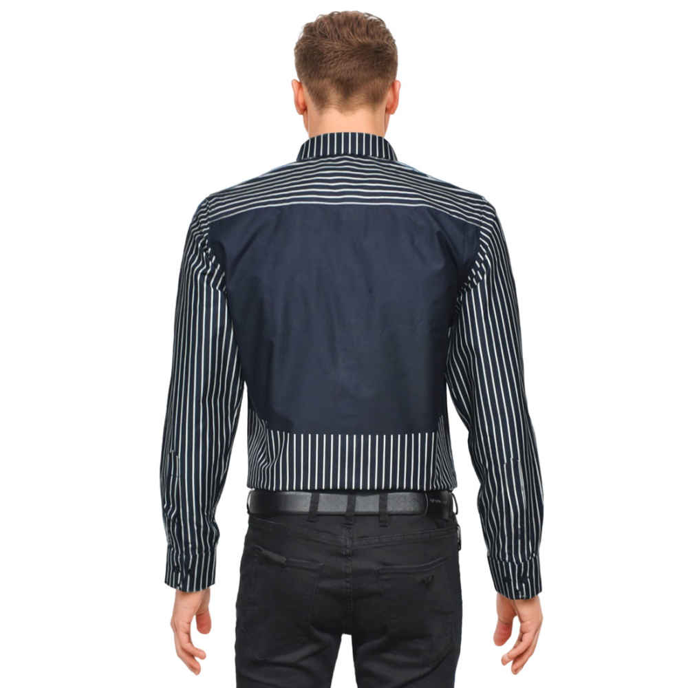 Burberry TB Embroidered Blue Premium Shirt-2