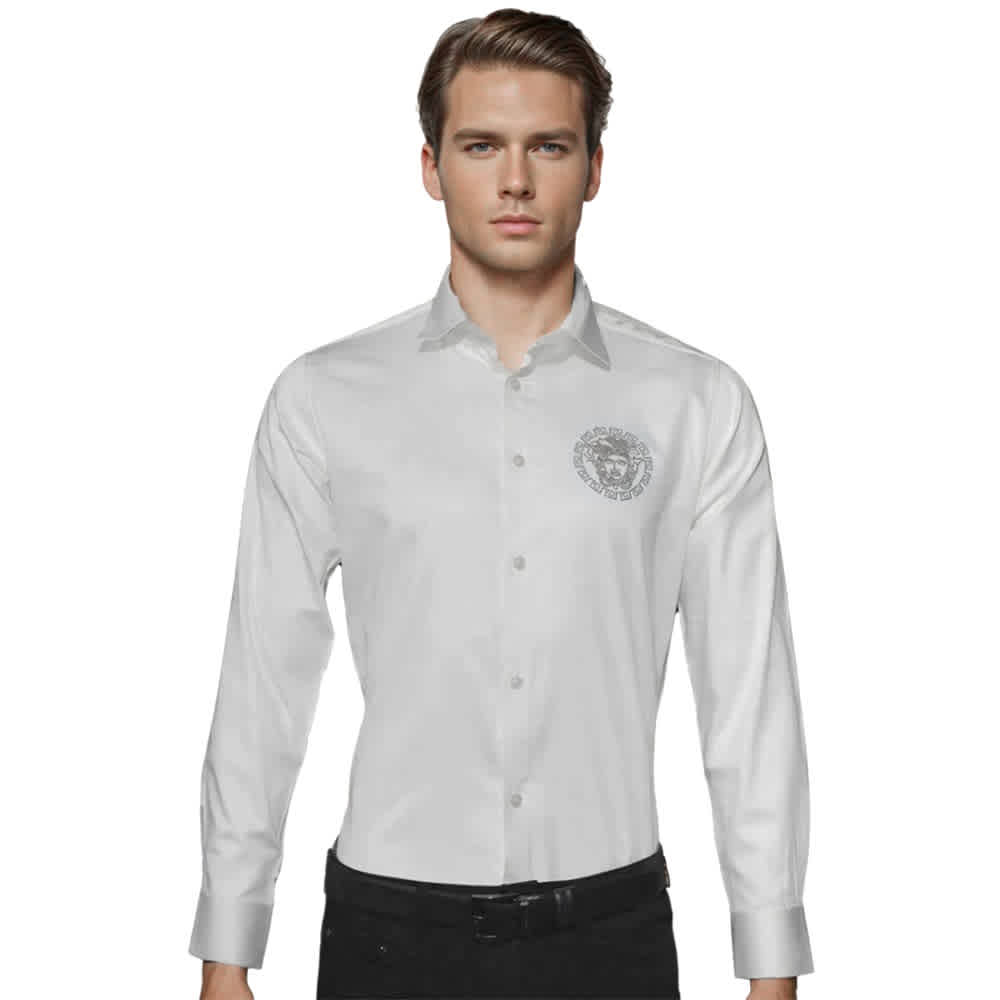 Versace White Premium Quality Shirt-thumb-0