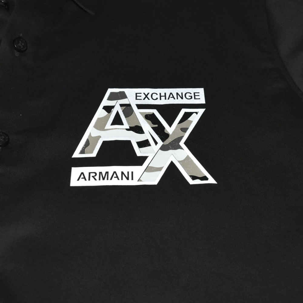 Armani Exchange Black Premium Quality Shirt-thumb-3