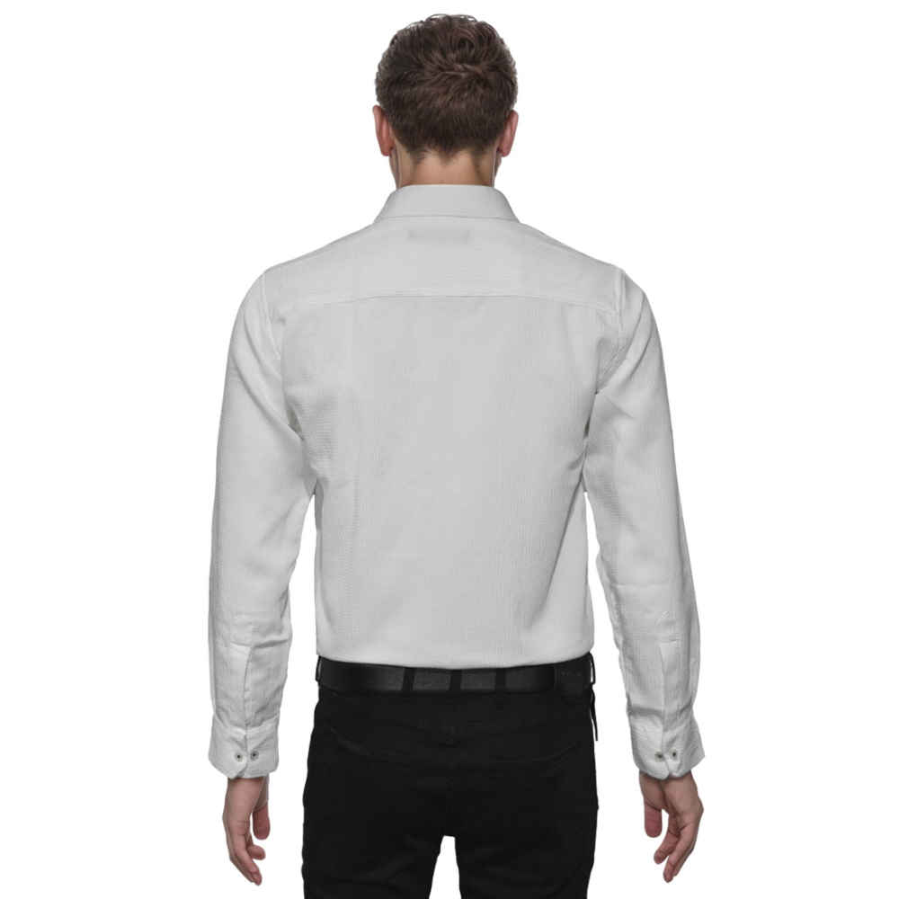 Balmain Tiger Embroidered White Premium Shirt-1