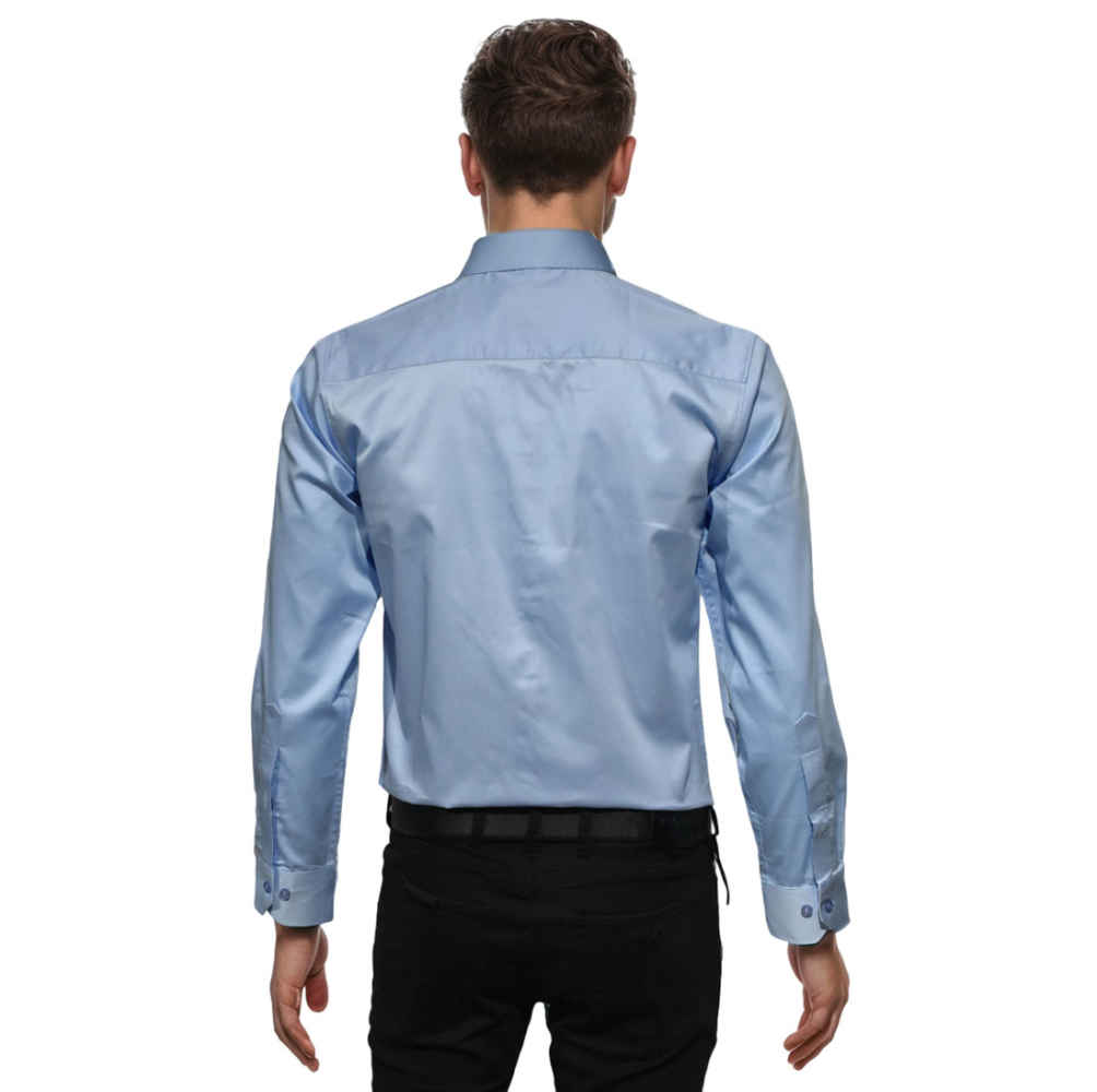 Armani Exchange Sky Blue Premium Shirt-1