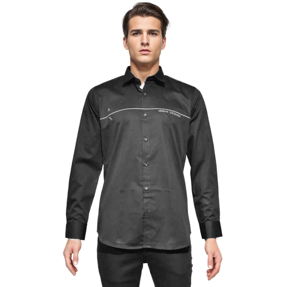 Armani Exchange Black Premium Quality Shirt-6
