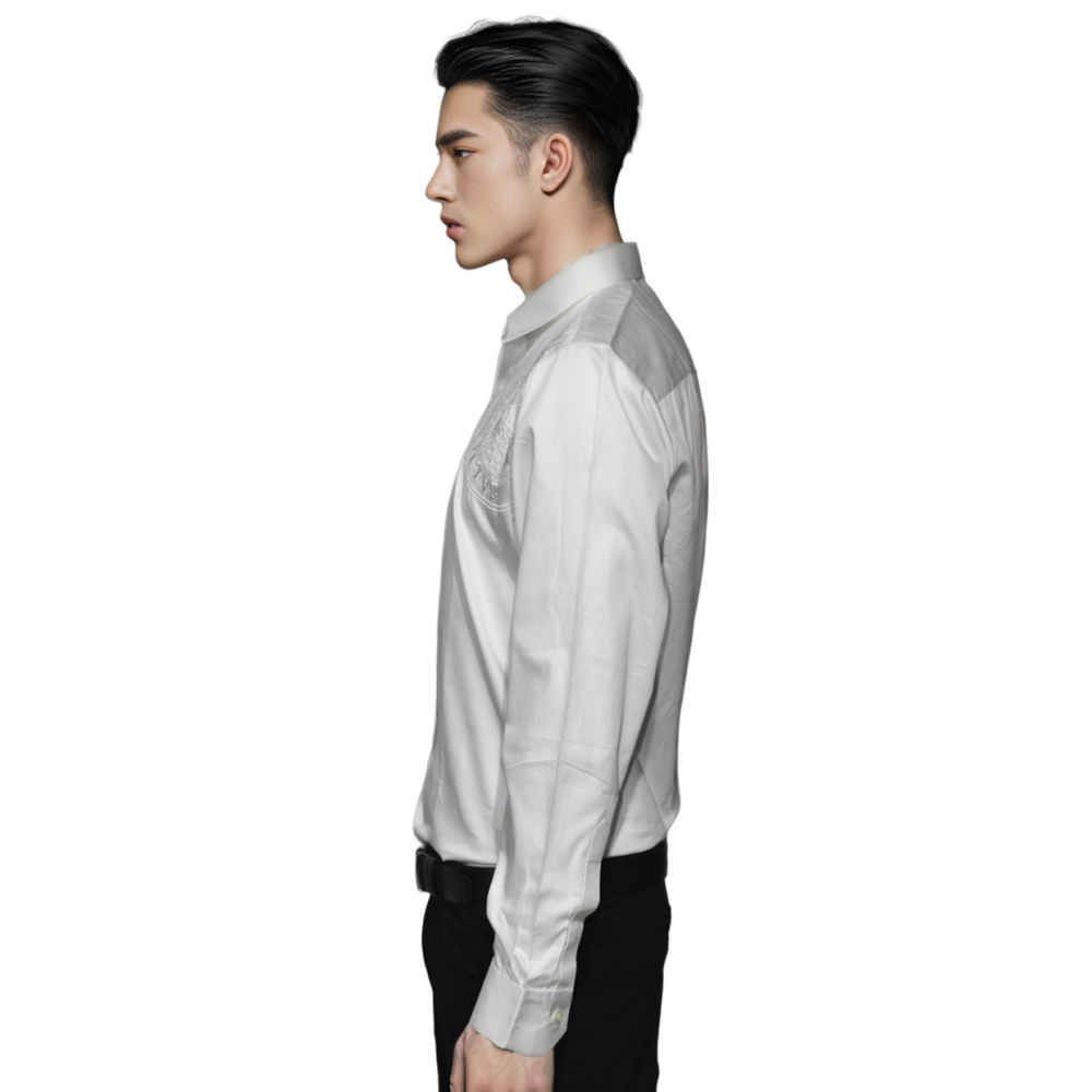 Balmain White Premium Quality Shirt-thumb-2