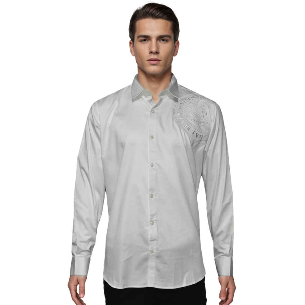 Balmain White Premium Quality Shirt-thumb-6