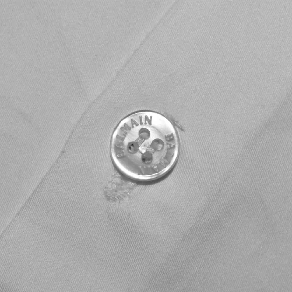 Balmain White Premium Quality Shirt-thumb-3